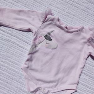 KYLE&DEENA Pink Cotton Unicorn Ballerina Body